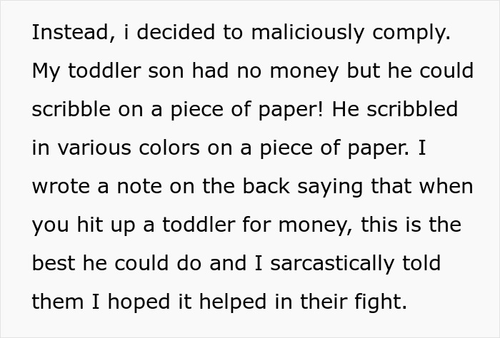 Political Organization Asks Toddler To Give Them Every Penny, Dad Sends Them Something Better