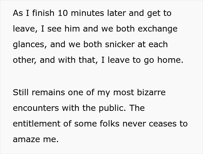 Man Puts Entitled Couple In Their Place, Resumes Enjoying His Chicken Wings 