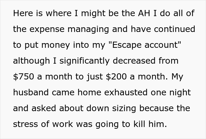 Man Breaks Down Crying After Learning His SAH Wife Has $47k Stashed Away While He's Struggling