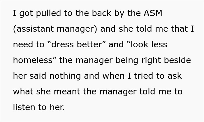 Woman Gets Told Off For Looking Like A Homeless Person At Work, She Comes Back In A Dress And Pearls 