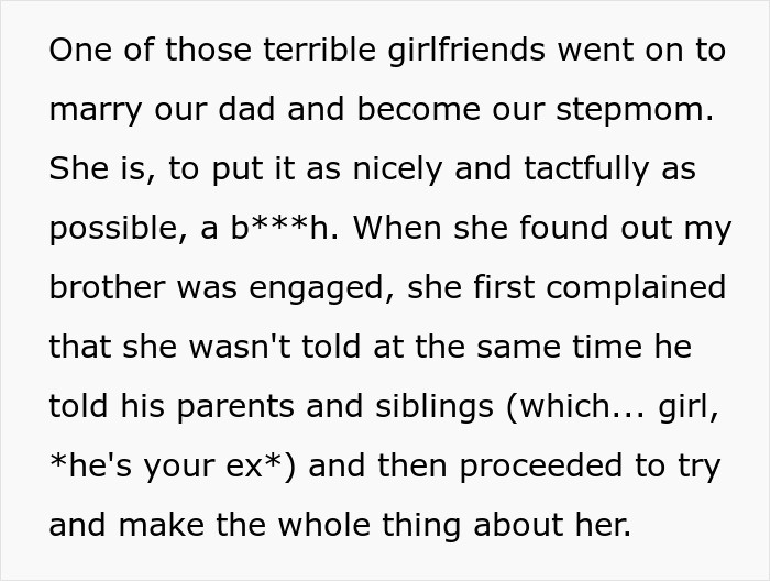 &ldquo;Girl, He&rsquo;s Your Ex&rdquo;: Stepmom&rsquo;s Plan To Hijack Man&rsquo;s Engagement Ruined By Clever Sister