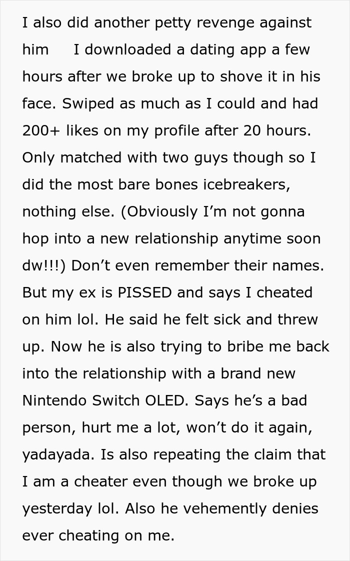 "Started Crying, Pouting, And Stomping His Legs": Guy Shows His True Colors After GF's Revenge