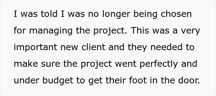 Woman Resigns After Being Removed From A Project, Watches Company Crumble Down At Her New Job