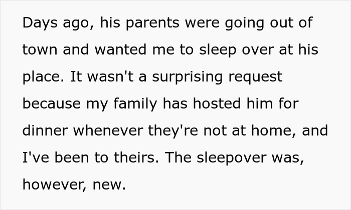 Woman Is Incredibly Enraged After 18 Y.O. Girl Refuses To Sleep Over With Her Son Of Same Age