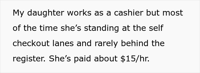 Woman Is Mad Brother Earns $10/h More Than She Does, Wants Parents To Make Up For It Woman Is Mad Brother Earns $10/h More Than She Does, Wants Parents To Make Up For It