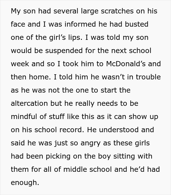 Father Won't Take Any Action Towards Son Over His Fight With 3 Girls At School, Wife Is Livid