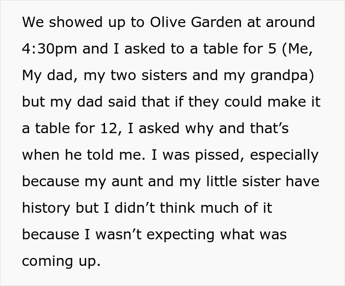 Aunt Racks Up $300 In Food, Is Shocked When She Hears They're Splitting The Bill Aunt Racks Up $300 In Food, Is Shocked When She Hears They're Splitting The Bill