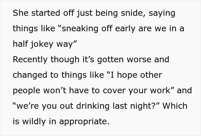 New Manager Pokes At Person Starting And Leaving An Hour Early, Comes To Regret It New Manager Pokes At Person Starting And Leaving An Hour Early, Comes To Regret It