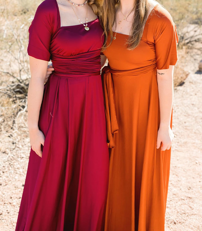 Infinite Elegance: 72styles Infinity Dress, A Convertible Twist For Every Bridesmaid!