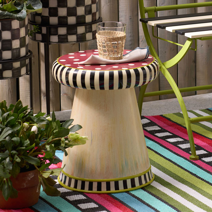 Ditch The Drab; Add Some Fab With Mackenzie-Childs' Affordable, Handcrafted Furniture!