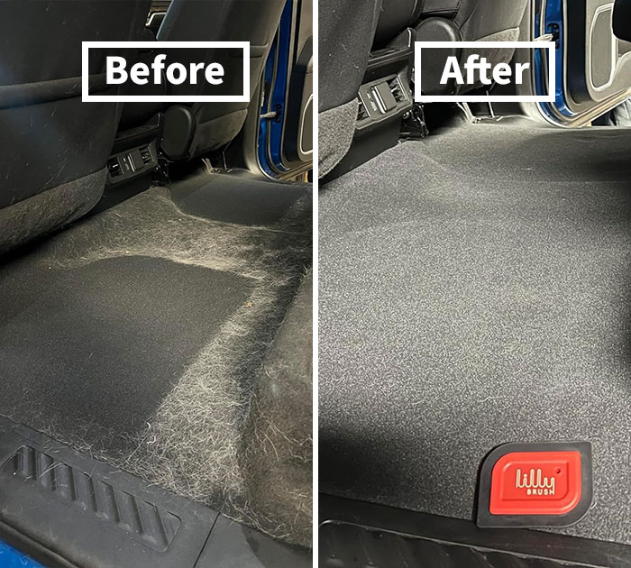 Fur-Free Zone: Pet Hair Remover for Car Carpet & Couch - Clean With Ease!