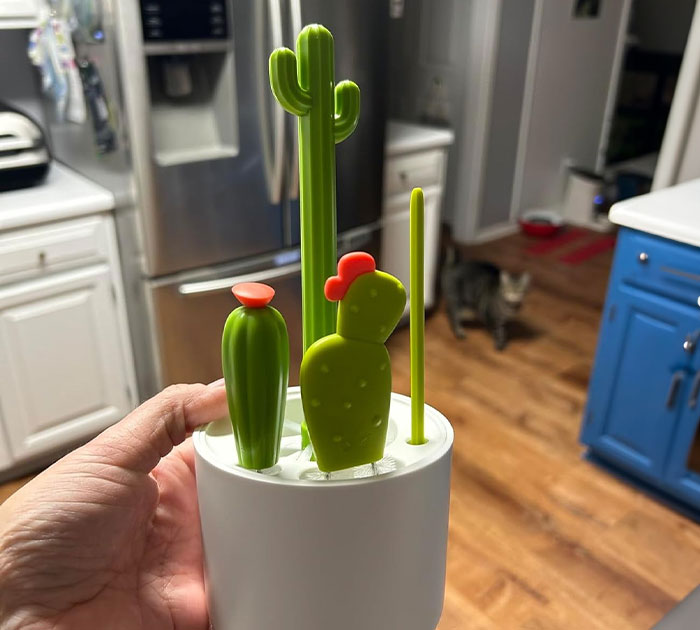 Scrub Like A Pro With Bottle Cleaning Brush Set - Squeaky Clean Every Time!