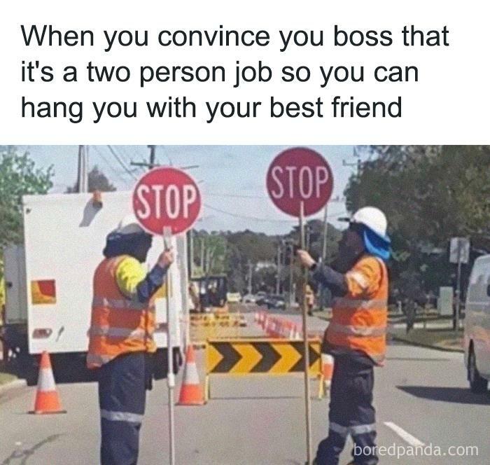 Me And My Work Bff Choosing The Same Zoom Breakout Room