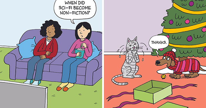 30 New Comics Featuring Absurd Humor And Funny Situations By Maria Scrivan