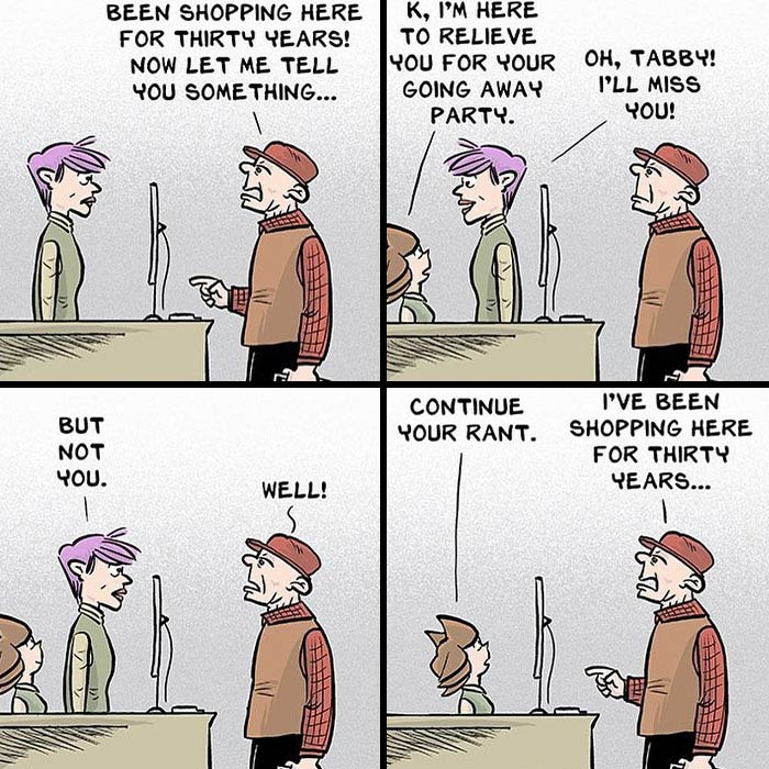 30 Funny Takes On The World Of Retail Employees By Stephen Beals (New Comics)