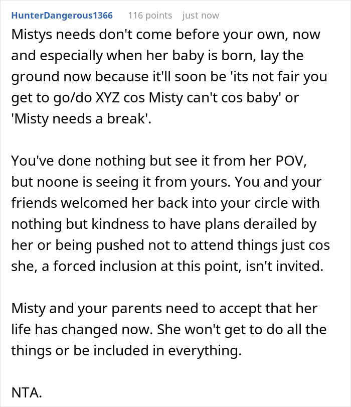 16 Y.O. Fed Up With Pregnant Teen Sister Clinging To Her All The Time, Parents Refuse To Understand 16 Y.O. Fed Up With Pregnant Teen Sister Clinging To Her All The Time, Parents Refuse To Understand