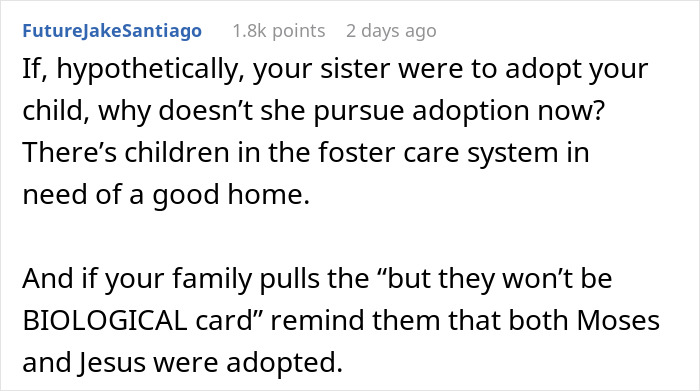 &ldquo;I&rsquo;m Going To Go Crazy&rdquo;: Woman Shocked At Mom Suggesting She Give Her Baby To Her Sister