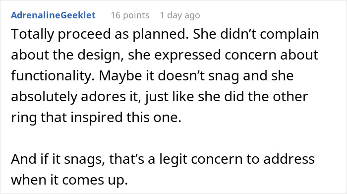 BF Doesn’t Know What To Do After GF Reacted Badly To Pic Of Engagement Ring He Already Bought BF Doesn’t Know What To Do After GF Reacted Badly To Pic Of Engagement Ring He Already Bought