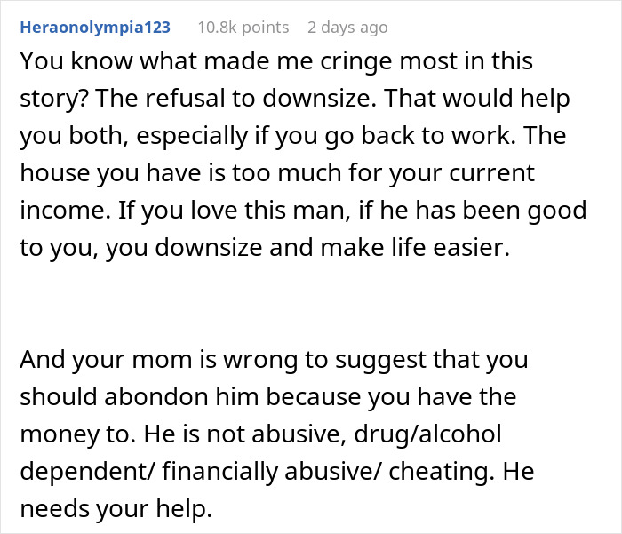 Man Breaks Down Crying After Learning His SAH Wife Has $47k Stashed Away While He's Struggling