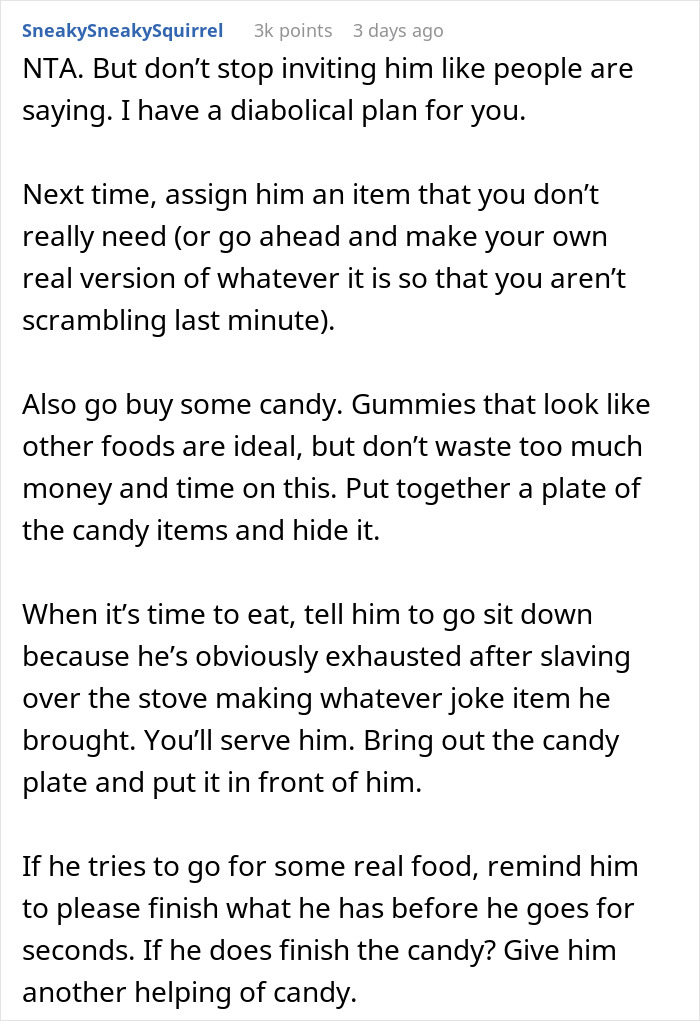 "AITA For Kicking Out My Son-In-Law For Bringing 'Salad' Like I Asked?"