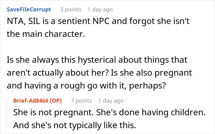 SIL Desperately Wants To Insert Herself Into Couple&rsquo;s Pregnancy, Rudely Says She Feels &lsquo;Cut Out&rsquo;