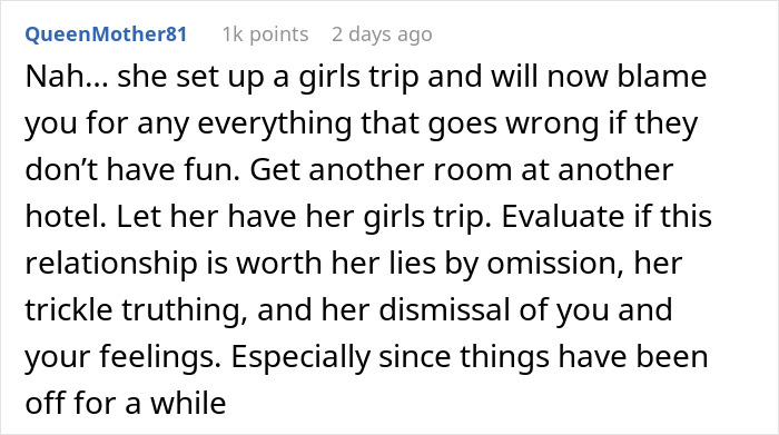 &ldquo;I Finally Learned The Truth&rdquo;: Man Considers Leaving GF On A Vacation Without Telling Her