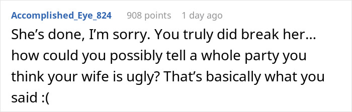 “I Broke Her”: Man Destroys Wife’s Confidence With One Sentence, She Checks Out From Relationship “I Broke Her”: Man Destroys Wife’s Confidence With One Sentence, She Checks Out From Relationship