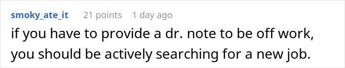 Manager Tells Sick Employee To Come To The Office Unless They Have A Doctor's Note, Regrets It