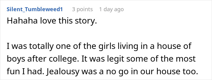 Roommate&rsquo;s GF Wants The Only Woman In The Household Out, Gets Herself Dumped Instead