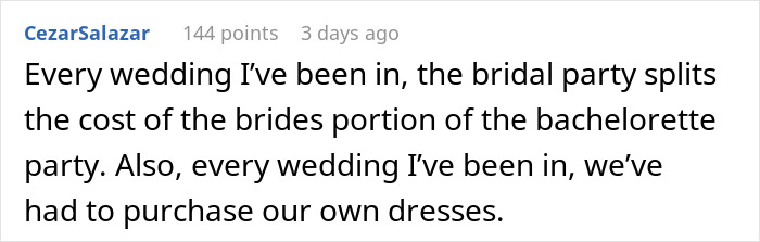 &ldquo;Is It Too Much To Expect A Little Spoiling?&rdquo;: Bride Upset After Covering Bachelorette Costs