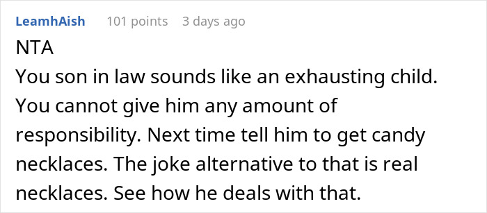 "AITA For Kicking Out My Son-In-Law For Bringing 'Salad' Like I Asked?"