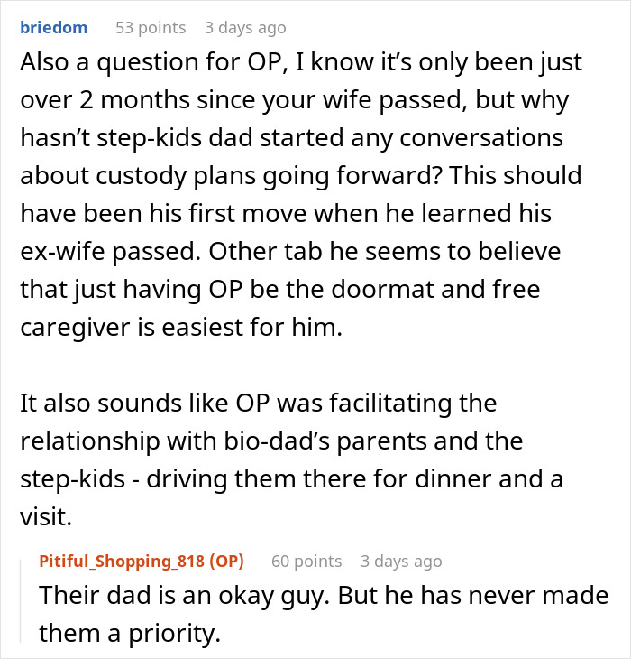 "Am I A Jerk For Dropping Off My Stepkids With My In-Laws And Saying They're Not My Problem?" "Am I A Jerk For Dropping Off My Stepkids With My In-Laws And Saying They're Not My Problem?"