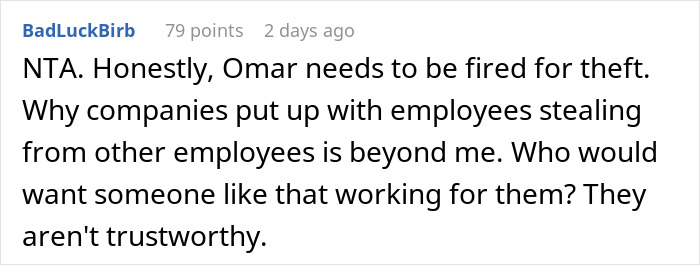 Woman Faces Backlash At Work After A Food Thief With A Severe Allergy Steals Her Lunch