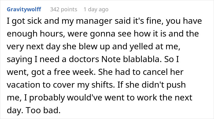 Manager Tells Sick Employee To Come To The Office Unless They Have A Doctor's Note, Regrets It