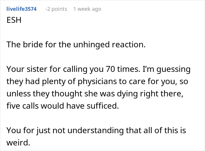 Bride Berates BFF For Answering An Emergency Call At Her ‘Unplugged Wedding’ Bride Berates BFF For Answering An Emergency Call At Her ‘Unplugged Wedding’