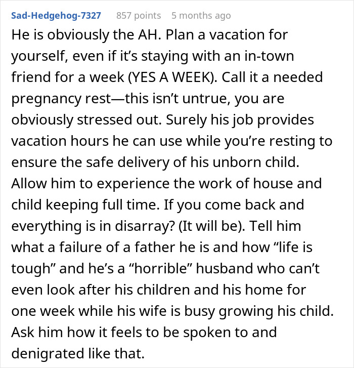 Man Loses It On Pregnant Wife After She Refuses To Cook Him Dinner: &ldquo;I Am So Tired&rdquo;