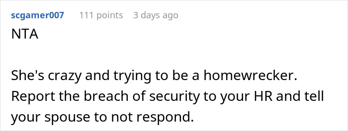 "Do You Have A Crush On My Husband?": Coworker Crosses Major Boundary, Regrets It