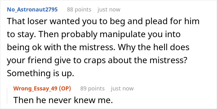  Woman Allows Husband&rsquo;s Mistress To Think He Owns Her Assets, Gets Called A &ldquo;Douche&rdquo; By Friend
