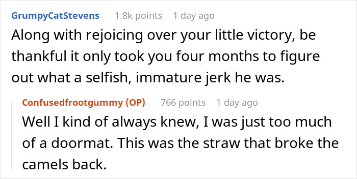 "Started Crying, Pouting, And Stomping His Legs": Guy Shows His True Colors After GF's Revenge