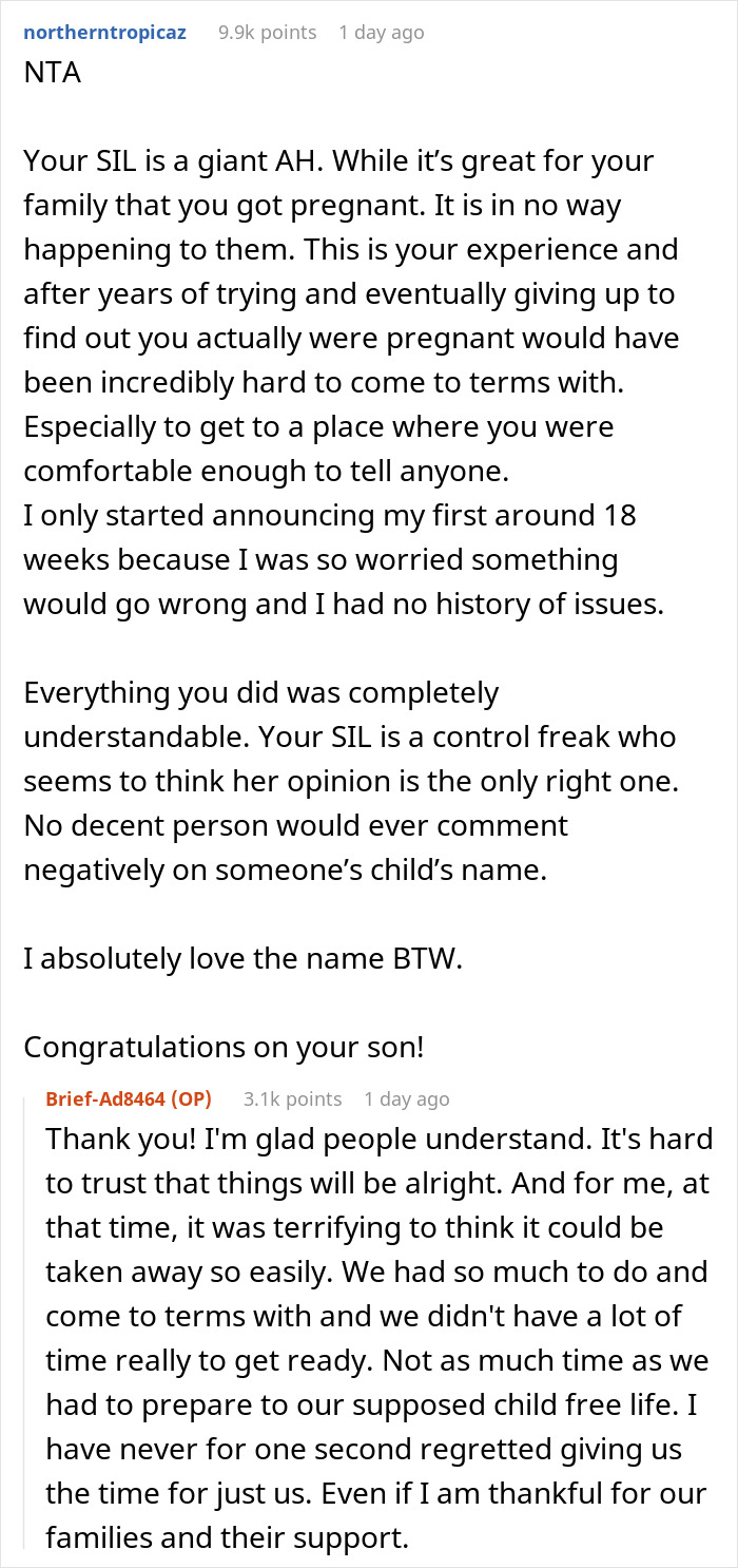 SIL Desperately Wants To Insert Herself Into Couple&rsquo;s Pregnancy, Rudely Says She Feels &lsquo;Cut Out&rsquo;