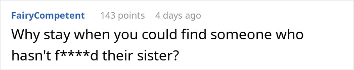 Man Reveals He Slept With His Stepsister 15 Years Ago, GF Doesn't Know How To React