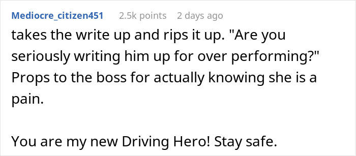 &ldquo;I Have A Write-Up For You&rdquo;: Supervisor Tries Disciplining Driver For No Reason, Regrets It