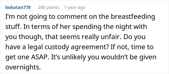 Dad Is Fed Up With Ex-Wife Breastfeeding 7 Y.O Daughter And Saying She’ll Stop “When She’s Ready” Dad Is Fed Up With Ex-Wife Breastfeeding 7 Y.O Daughter And Saying She’ll Stop “When She’s Ready”