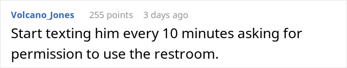 Person Doesn't Know How To Respond To Boss Asking Them How Many Times They Used The Bathroom Person Doesn't Know How To Respond To Boss Asking Them How Many Times They Used The Bathroom