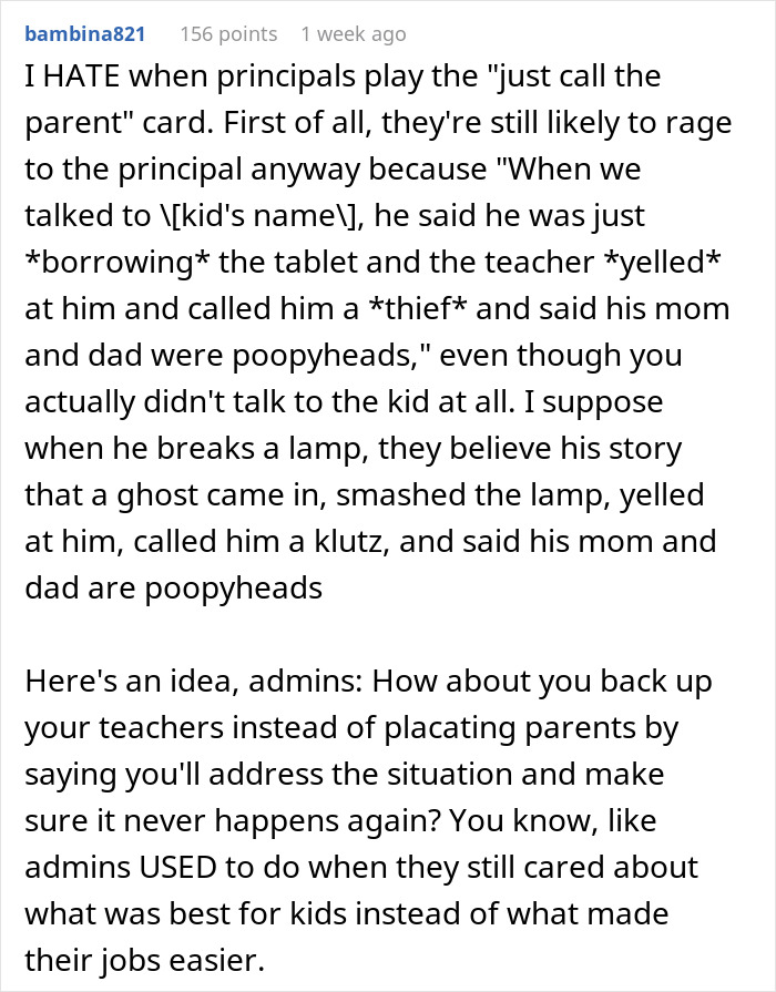 &ldquo;I&rsquo;m Beside Myself&rdquo;: Teacher Loses Faith In New Generation After Parents Defend Child Stealing