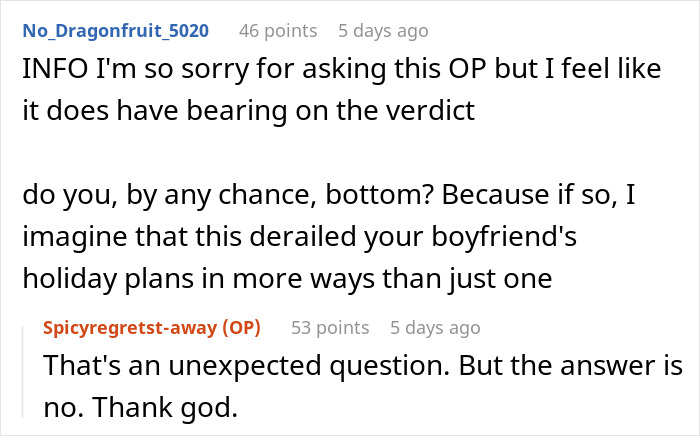 "AITA For Eating The Food My FIL Served Me And Ruining Mine And My Boyfriend's Holiday" "AITA For Eating The Food My FIL Served Me And Ruining Mine And My Boyfriend's Holiday"