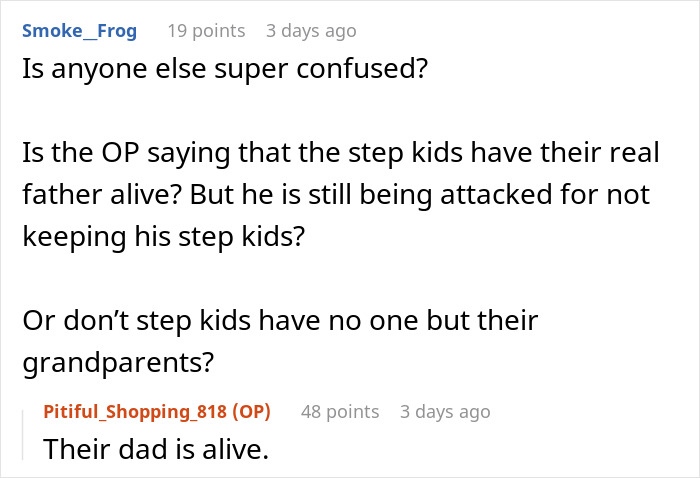 "Am I A Jerk For Dropping Off My Stepkids With My In-Laws And Saying They're Not My Problem?" "Am I A Jerk For Dropping Off My Stepkids With My In-Laws And Saying They're Not My Problem?"