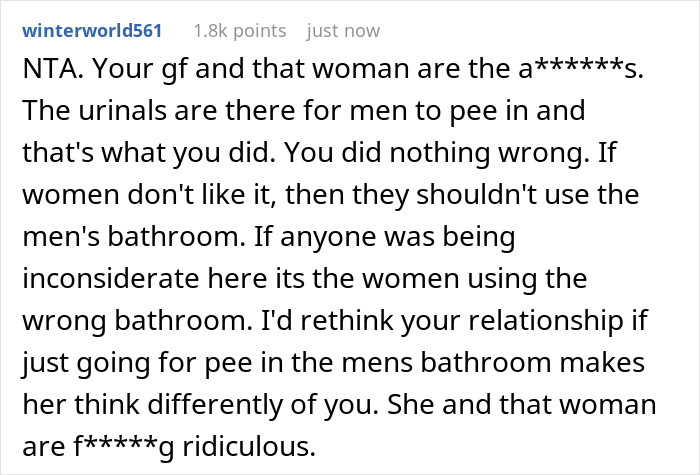 Man At Concert Uses Urinal Despite Women Being In The Bathroom, Is Lost When He&rsquo;s Called A Pervert