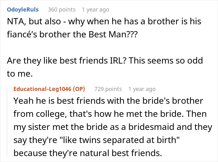 Woman Suspects Bride Is Trying To Push Her Out Of Her Brother’s Wedding, Has A Plan To Outsmart Her Woman Suspects Bride Is Trying To Push Her Out Of Her Brother’s Wedding, Has A Plan To Outsmart Her