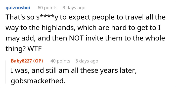 "Always Read The Wedding Invitation Small Print": 2 Guests Leave Wedding Mortified "Always Read The Wedding Invitation Small Print": 2 Guests Leave Wedding Mortified